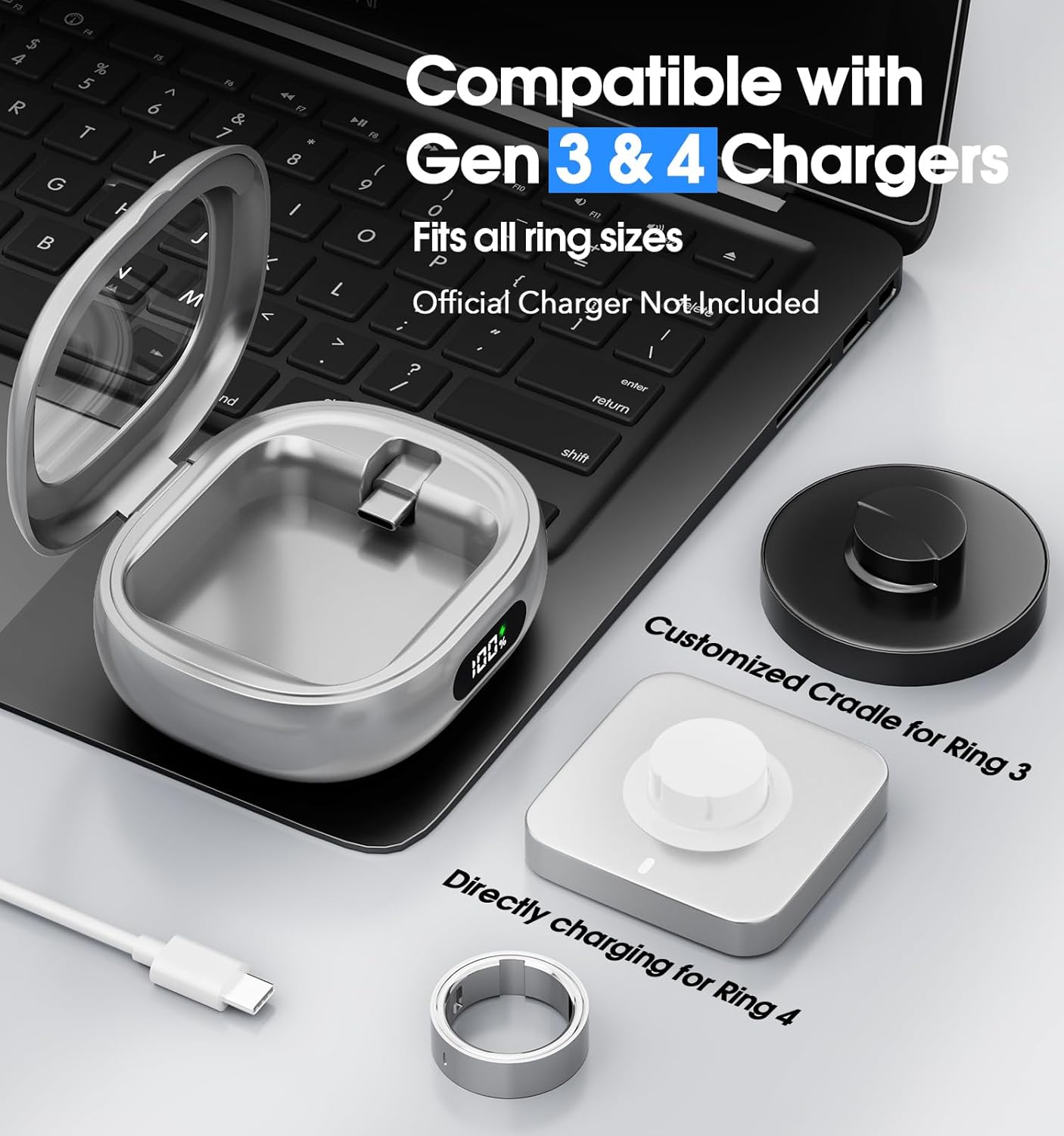 Smart Ring Charging Case Porta - Gymnastic Ring recension och pris