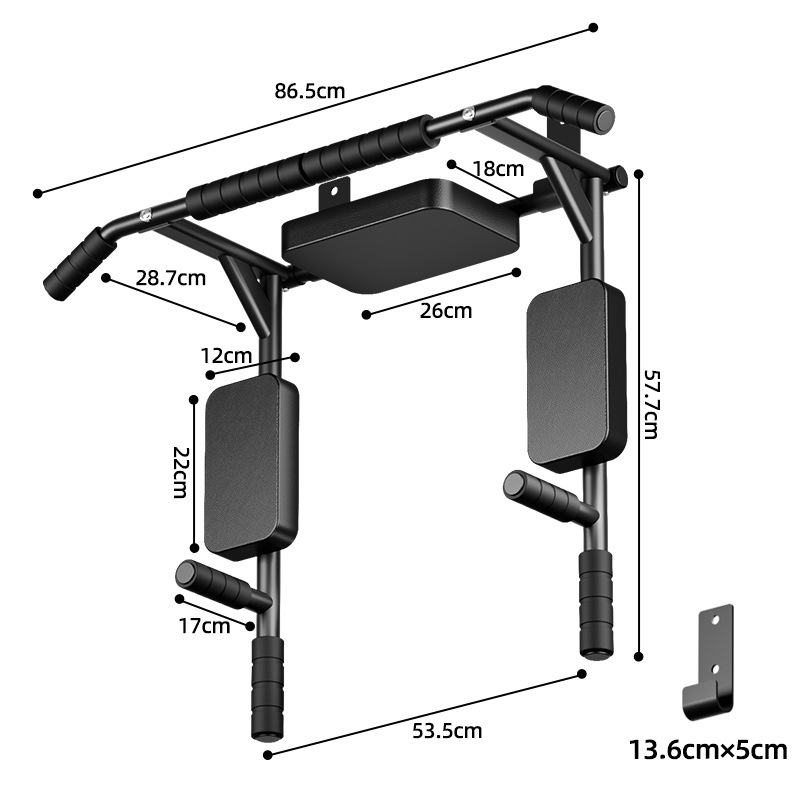 Multifunctional Wall-Mounted P - Pull Up Bar recension och pris