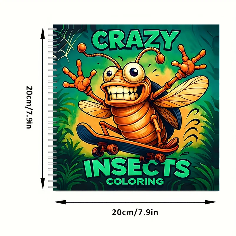 Crazy Insect Bold-easy Pattern - Chalk Bag recension och pris